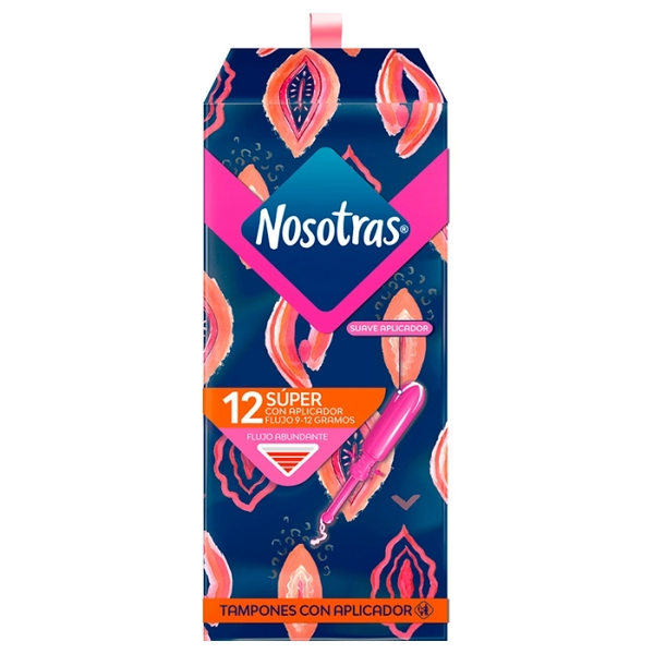 NOSOTRAS TAMPONES SUPERIOR 12 UND