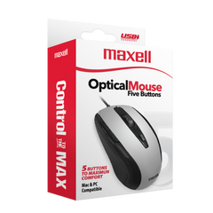 MAXELL OPTICAL MOUSE GRIS MOWR-105