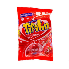 PALETAS TIPITIN CORAZON 24 UND.
