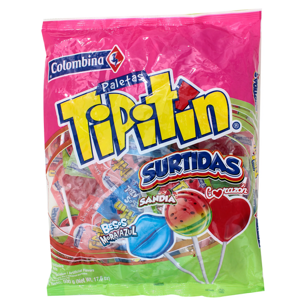 PALETAS  TIPITIN SURTIDAS 40 UND