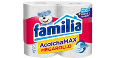 FAMILIA PAPEL MEGAROLLOS (FARDO 8 PAQUETES X 4 ROLLOS)