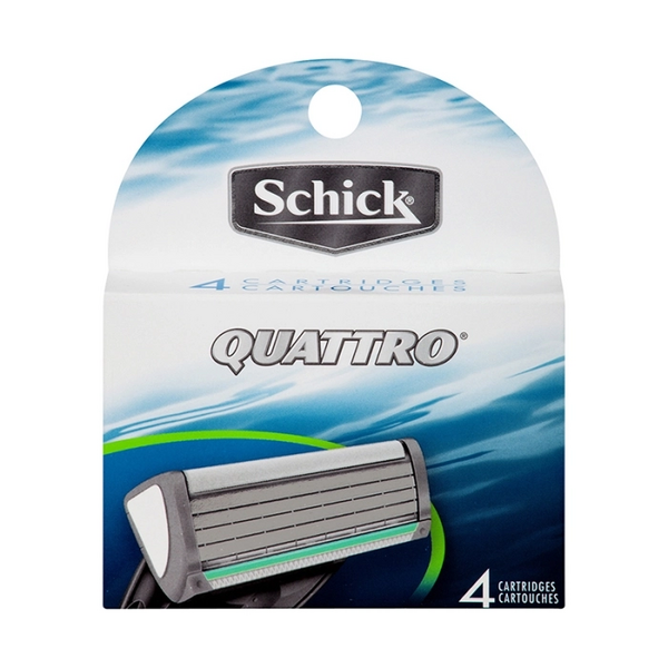 SCHICK REPUESTOS QUATTRO 4 UNIDADES