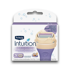 SCHICK REPUESTO INTUITION MORADA 2 UND