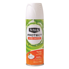 SCHICK GEL EXTRA SENSITIVE 200ML.