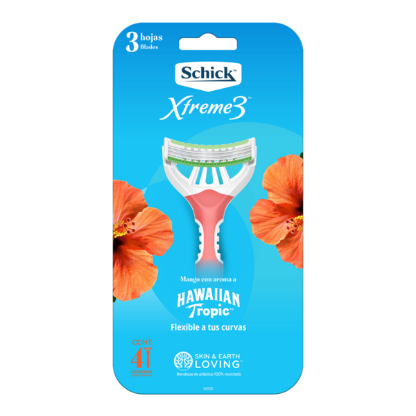 SCHICK XTREME 3 HAWAIIAN 4 UND DESECHABLES