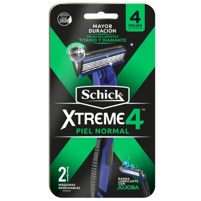 SCHICK XTREME4 PIEL NORMAL 1 UND
