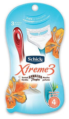 SCHICK XTREME MUJER HAWAIIIAN TROPIC 2 UND