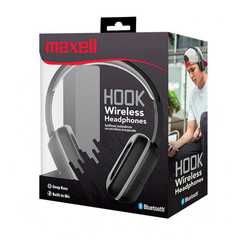 MAXELL AUDIFONOS BT HOOK WL SHADOW NEGRO 4X4X1