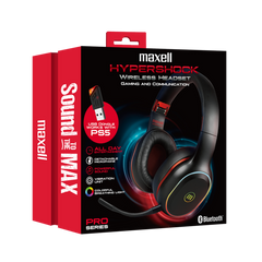 MAXELL GAMING BT EL HYPERSHOCK BTH 4X4X1