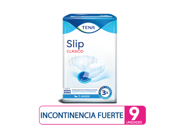 TENA SLIP CLASICO M 9 UND
