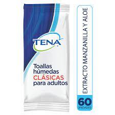 TOALLAS HUMEDAS CLASICAS TENA 60 UND