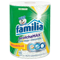 PAPEL TOLLA FAMILIA  (12 ROLLOS DE 120 HOJAS)