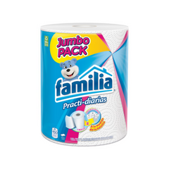 PAPEL TOALLA COCINA  FAMILIA - JUMBOPACK 150 H. (FARDO 12 PAQUETES  X 1 UNIDAD)
