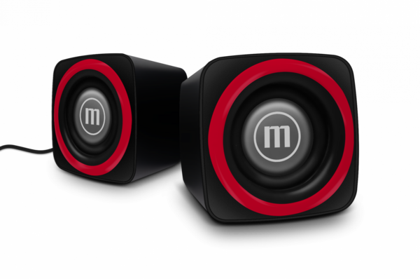 MAXELL BOCINAS USB MICRO  ROJA 4X10X1