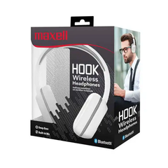 MAXELL AUDIFONOS BT HOOK WL SNOW BLANCO 4X4X1