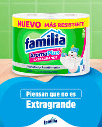 FAMILIA AROMA PLUS EXTRAGRANDE+ TH ALMND. 12X4