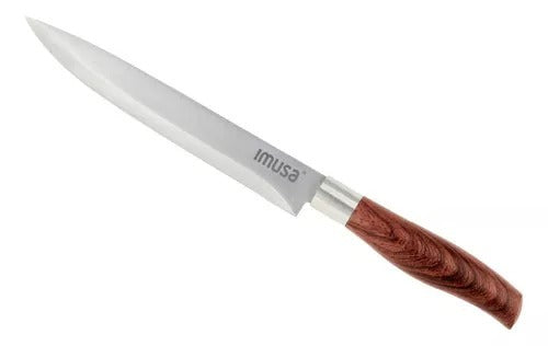 CUCHILLO REBANADOR IMUSA TALENT MADERA DE 19.6 CM