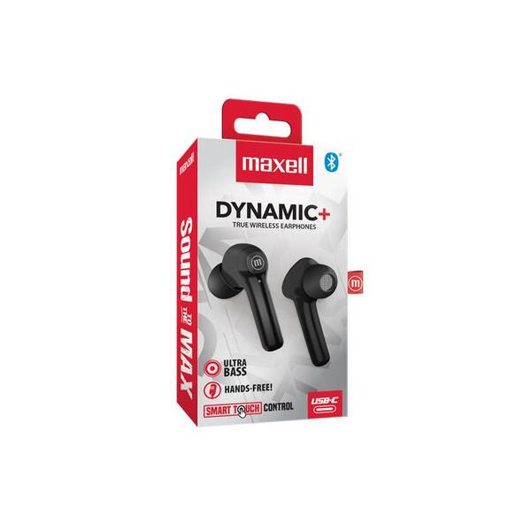 MAXELL AURICULAR BT DYNAMIC +USB-C NEGRO 6X6X1