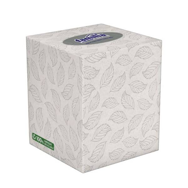 PAÑUELO FACIAL CUBO (PAQUETE DE 16 CUBO  X 60 UNIDADES)