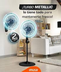 IMUSA ABANICO TURBO METALICO DE PARED
