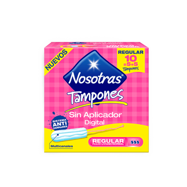 NOSOTRAS TAMPONES EXTRA 12x10