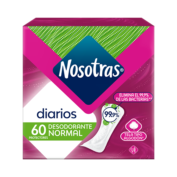 PROTECTORES NOSOTRAS DIARIOS DESODORANTE 10x120
