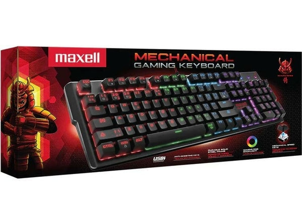 MAXELL GAMING  TECLADO MECHA ILUM CA-MKB 10X1