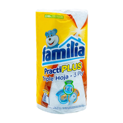 Papel Toalla Familia Practiplus 130 hojas.