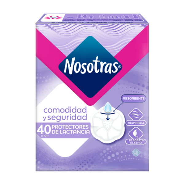 PROTECTORES  DE LACTANCIA NOSOTRAS  LACTI 40 UND