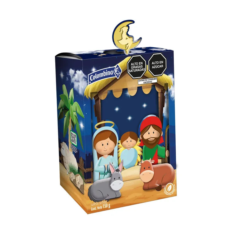 COLOMBINA PESEBRES GALLETAS 200G 12X1